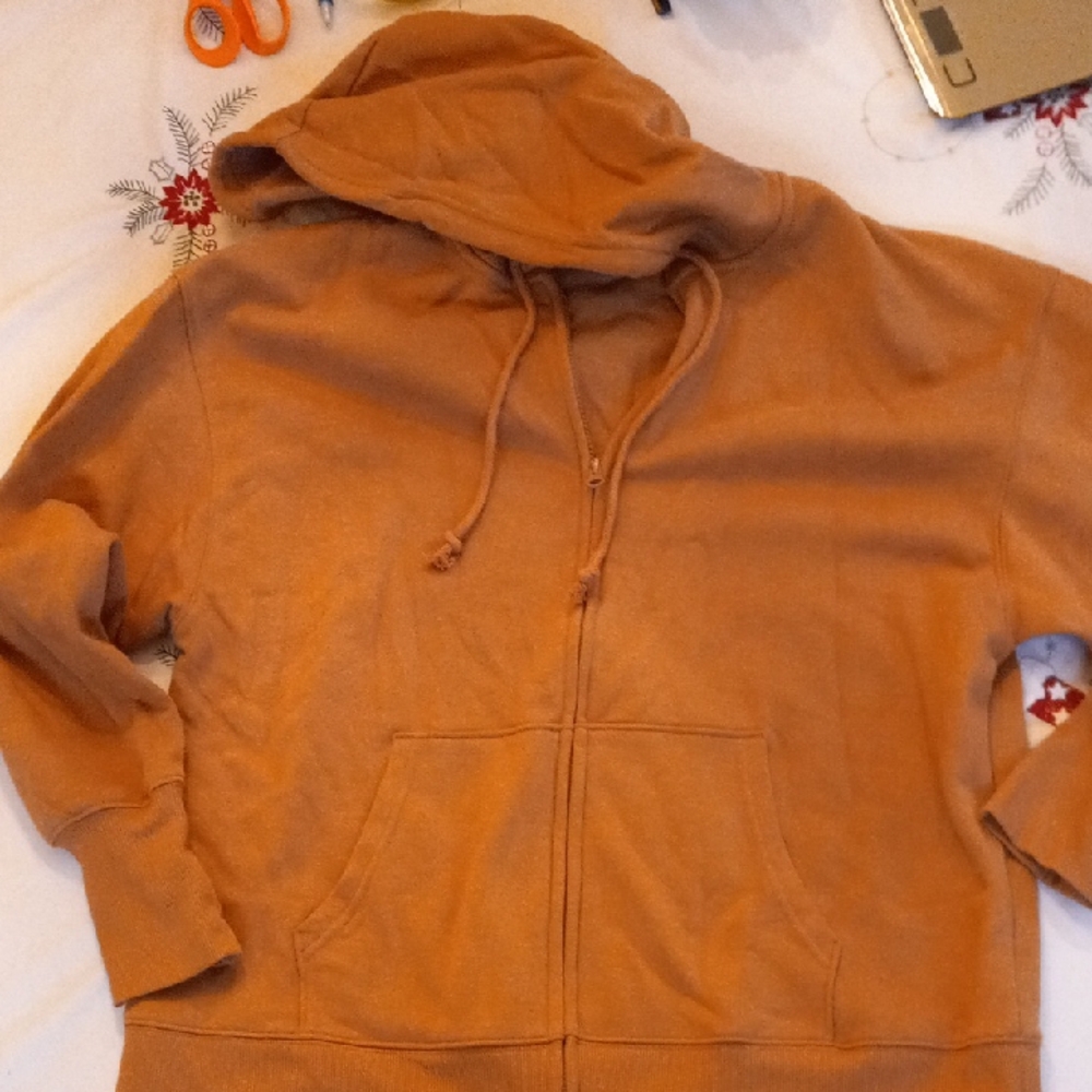 Wild Fable Caramel  Zip-Up Hoodie NWOT